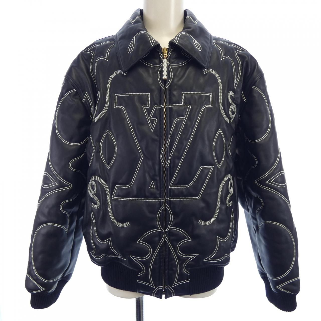 ルイヴィトン LOUIS VUITTON レザージャケット - メルカリ