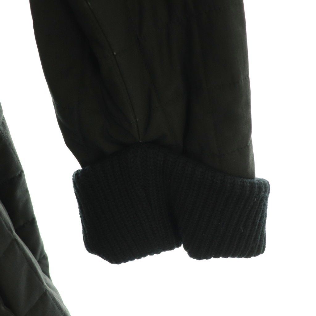 レオナール LEONARD 中綿 花柄 キルティングジャケット コート ニット