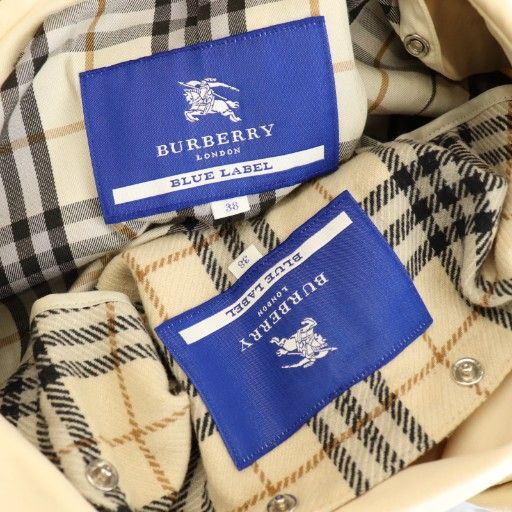 バーバリーブルーレーベル BURBERRY BLUE LABEL トレンチコート