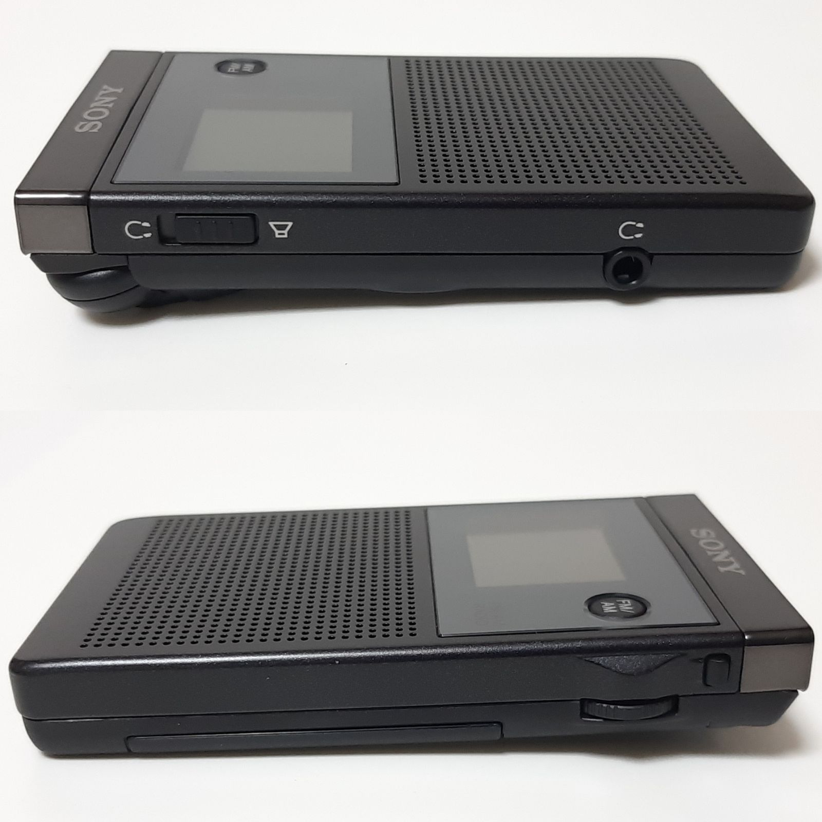 SONY ソニー SRF-R356 FMステレオ/AM PLLシンセサイザーラジオ 名刺