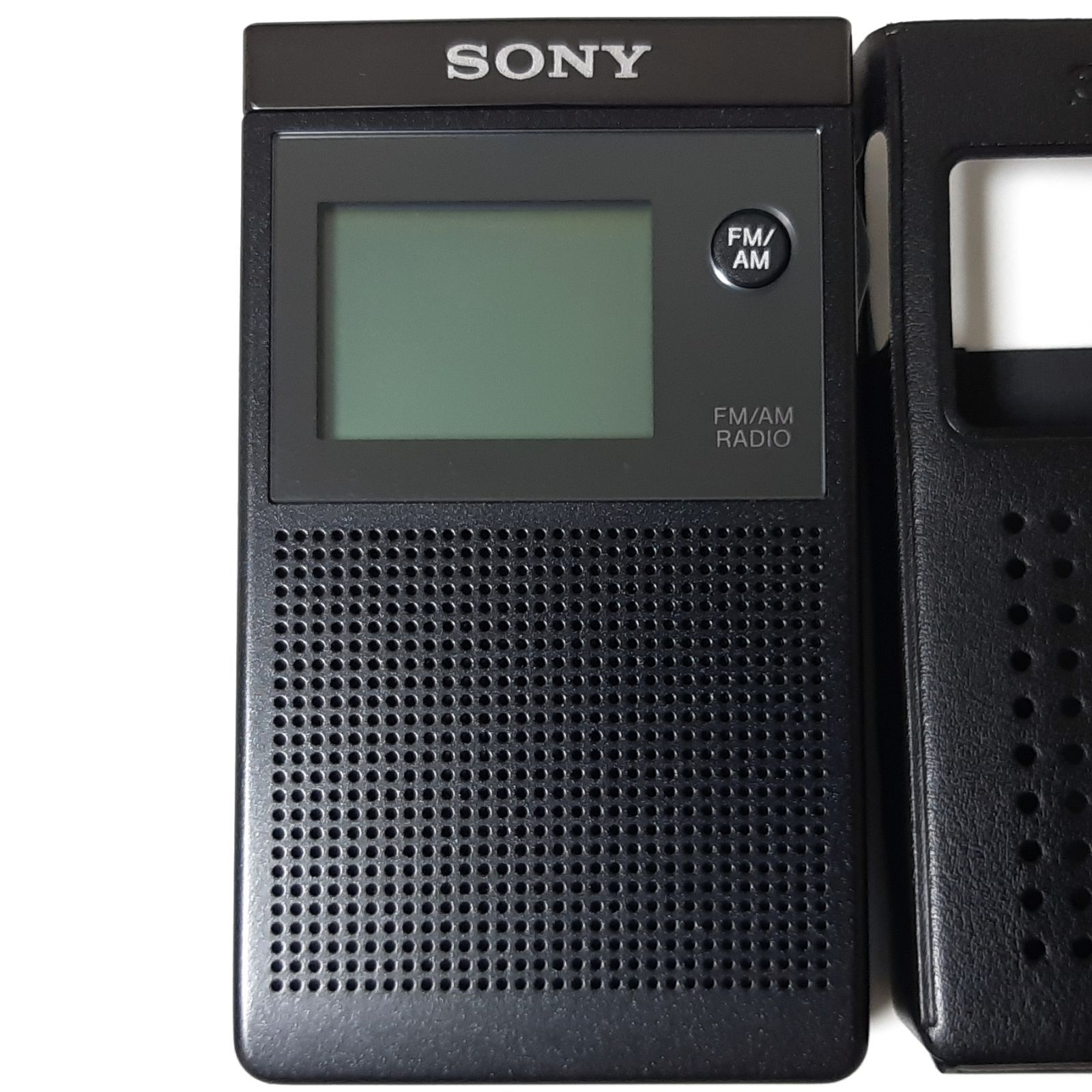 SONY ソニー SRF-R356 FMステレオ/AM PLLシンセサイザーラジオ 名刺