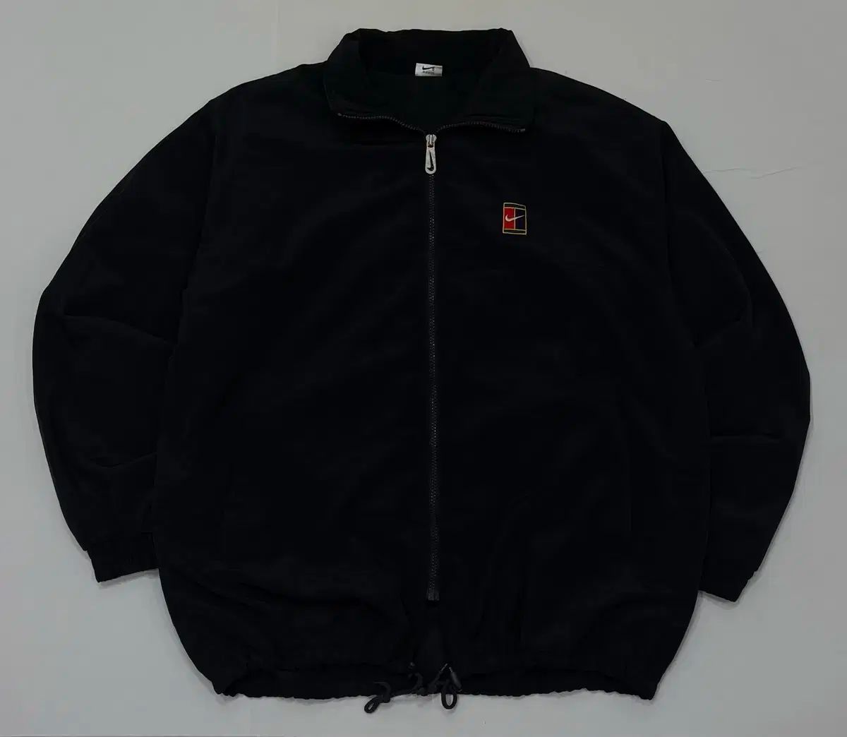 NIKE ナイキ テニス ブラック オーバーサイズ ウィンドブレーカー