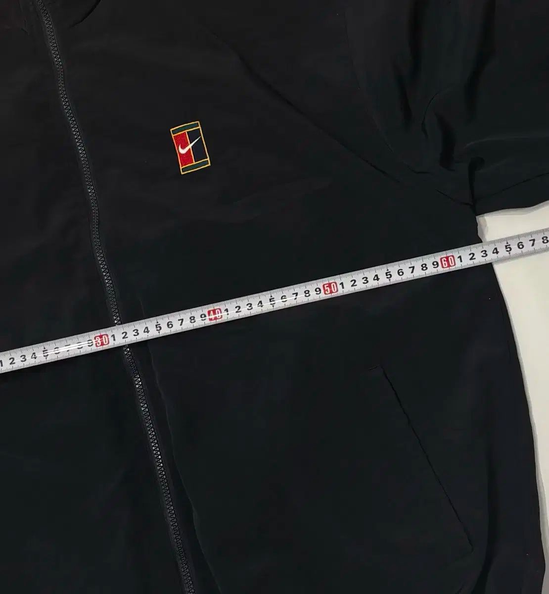  NIKE ナイキ テニス ブラック オーバーサイズ ウィンドブレーカー ジャンパー ブルゾン ジャケット アウター