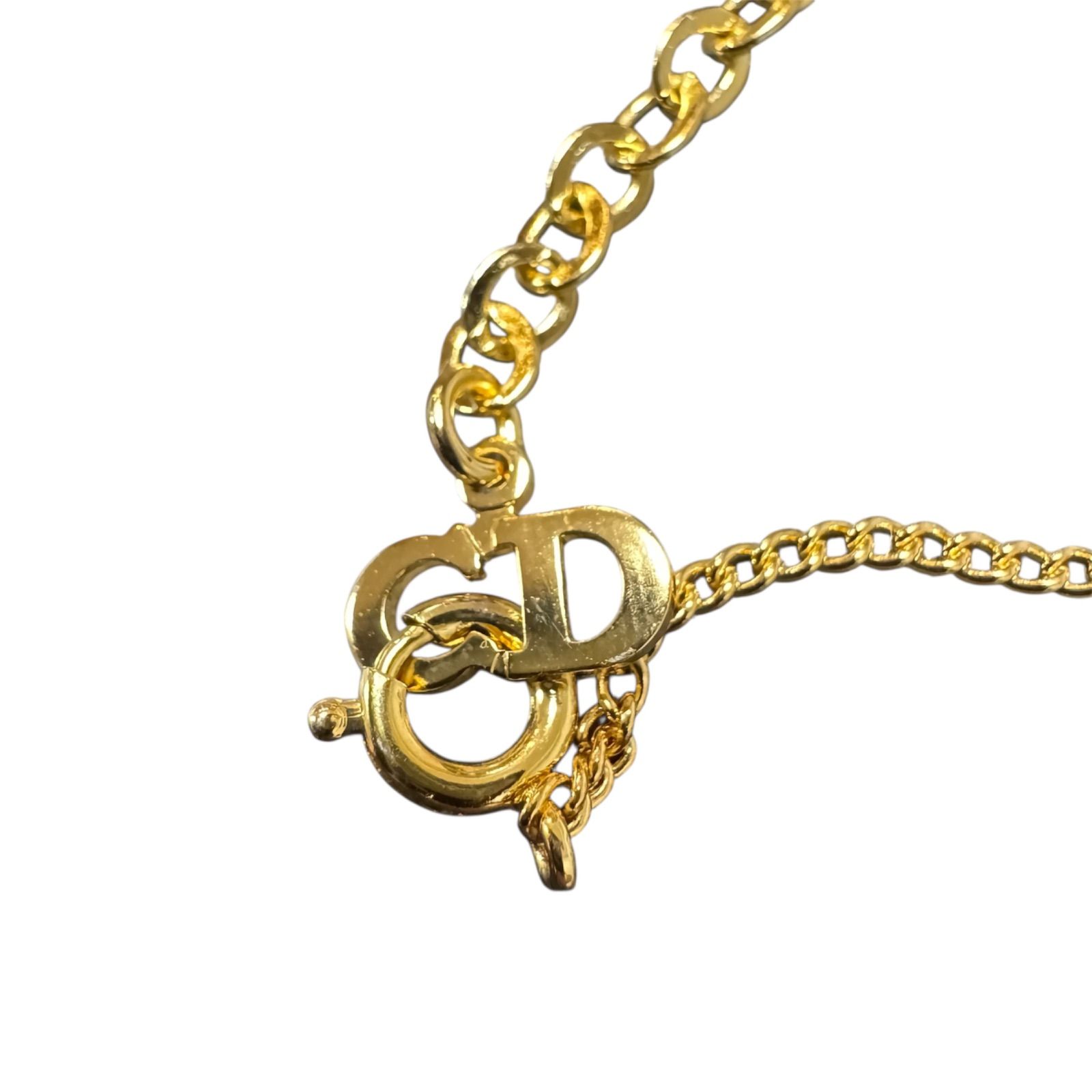 Christian Dior クリスチャンディオール ネックレス GP ゴールド