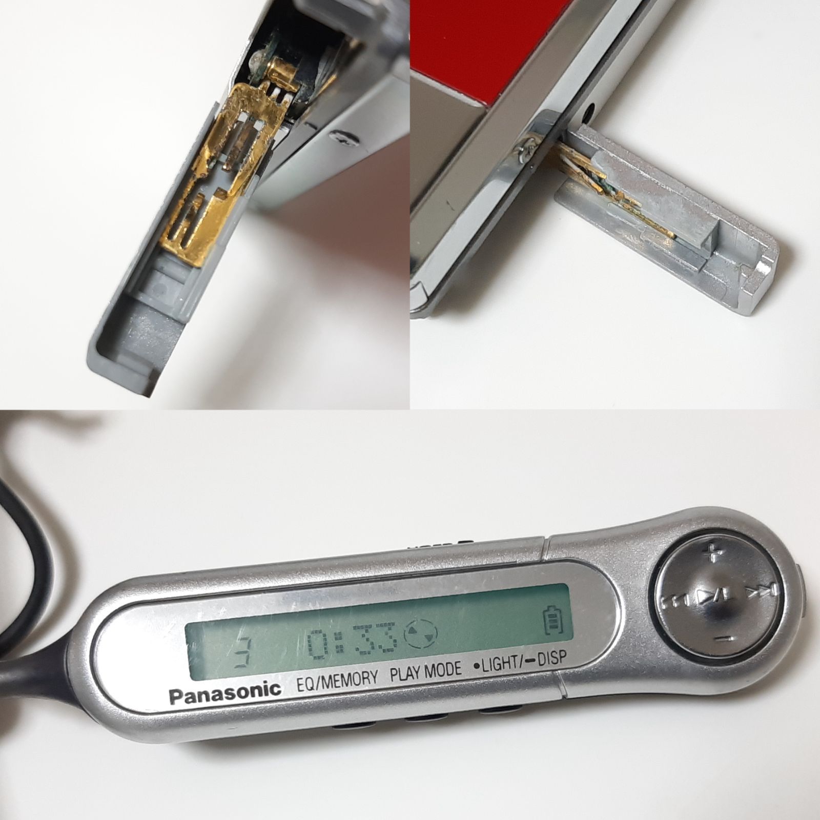 Panasonic パナソニック ポータブルMDプレーヤー SJ-MJ55 MDLP対応