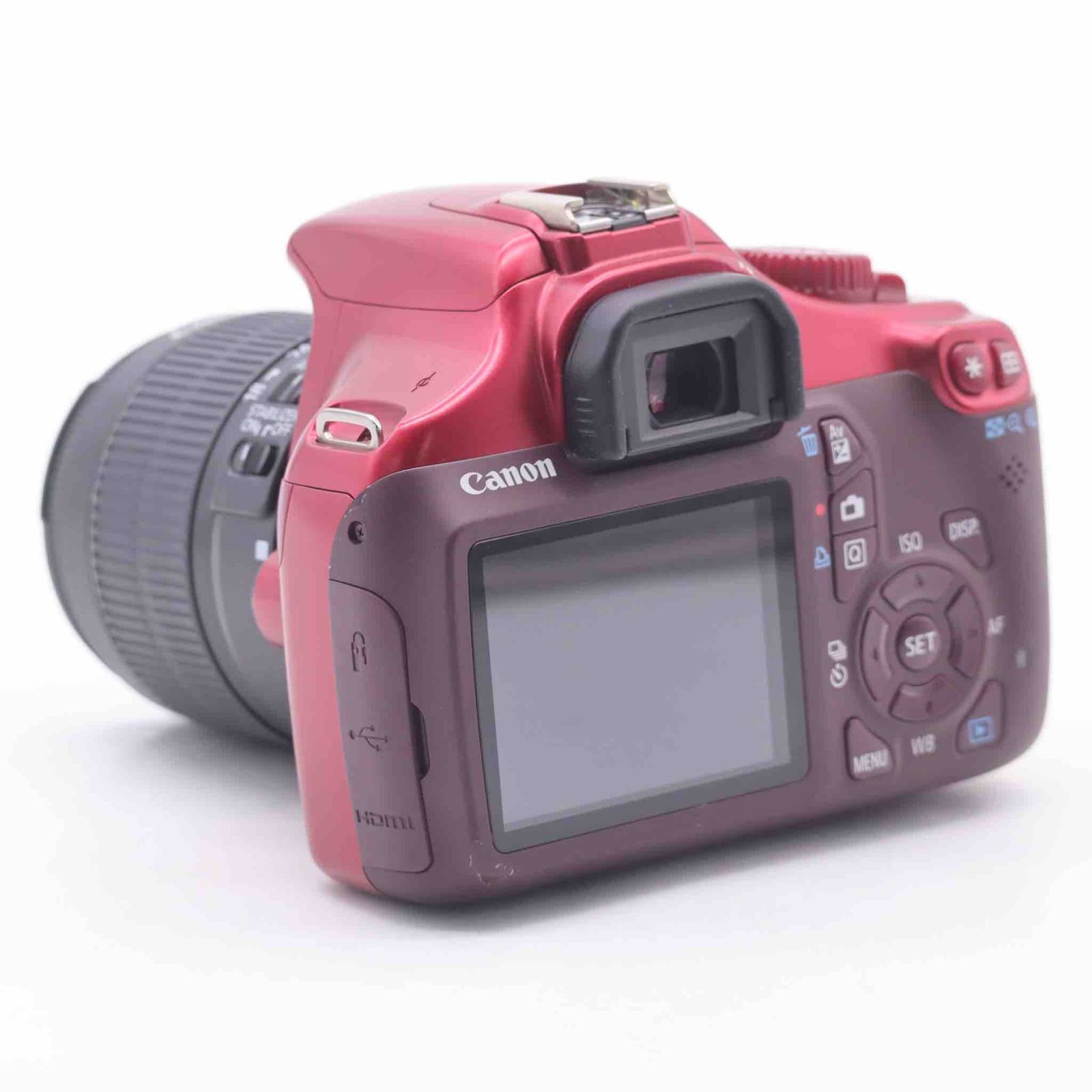 Canon EOS Kiss X50 レンズキット EF-S18-55mm IsII付属 レッド #232