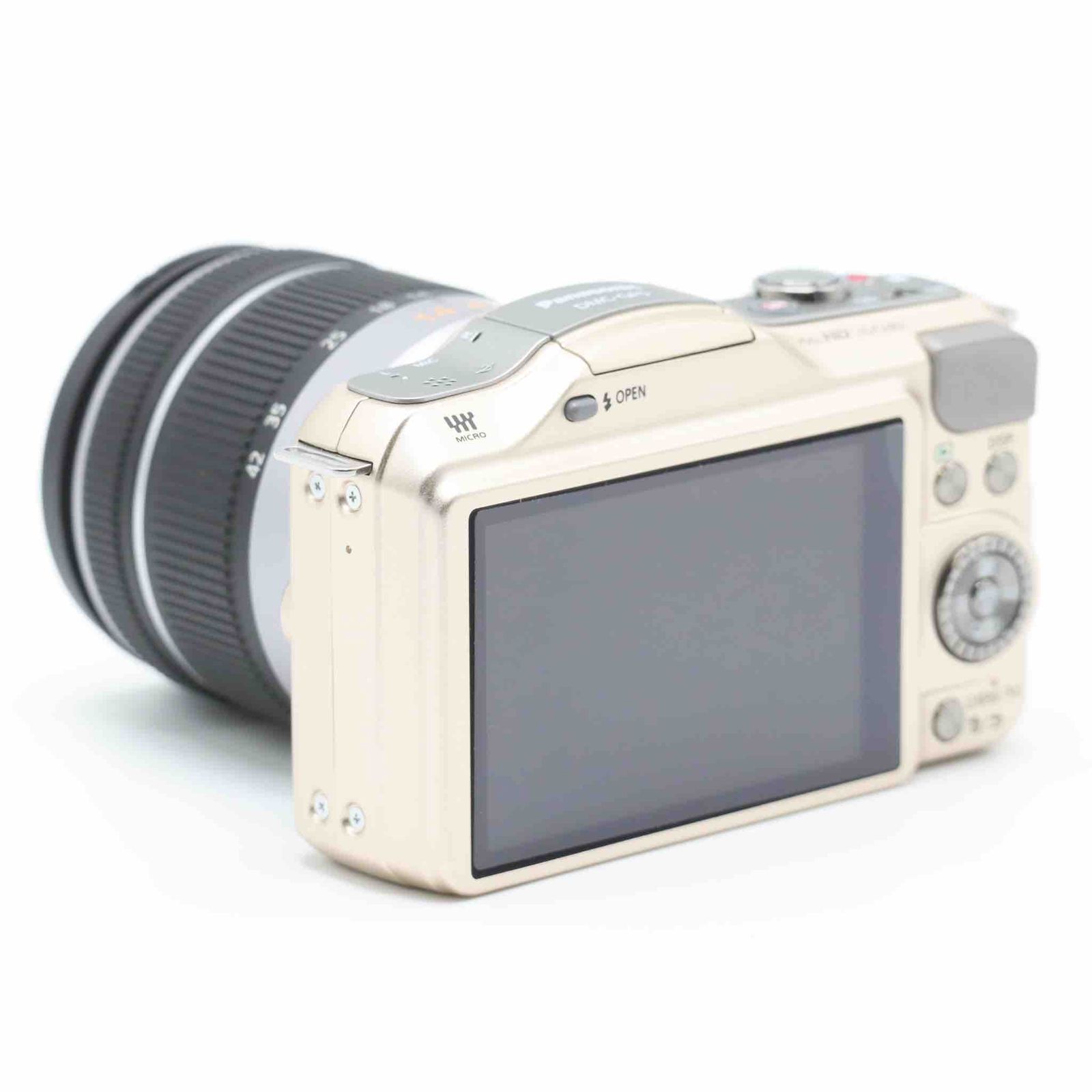 ショット数:101回☆ Panasonic LUMIX GF5 シャンパンゴールド レンズ