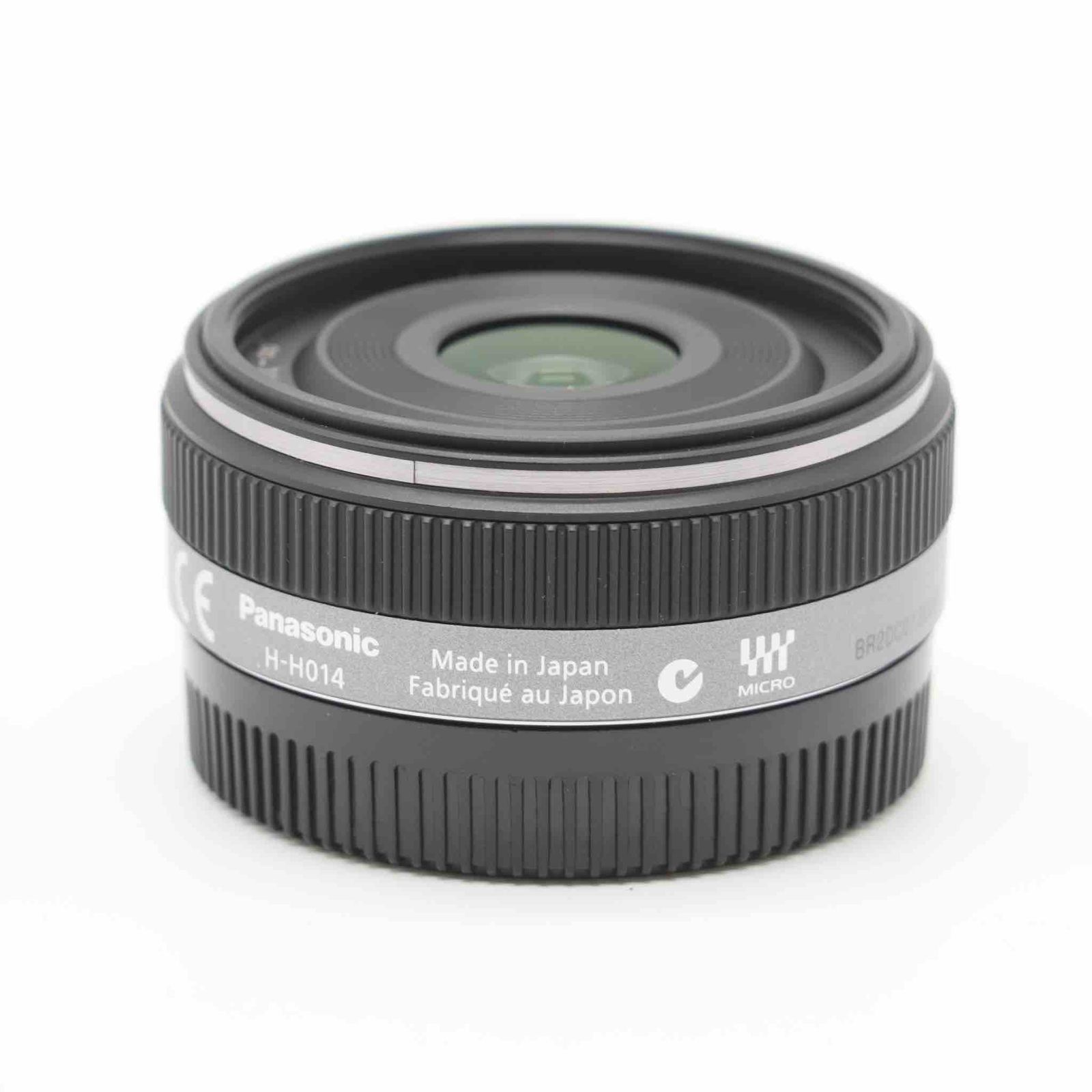 単焦点 パンケーキ レンズ パナソニック 14mm F2.5 H-H014 LUMIX G 14mm/F2.5 ASPH. H-H014 パンケーキレンズ パナソニック 単
