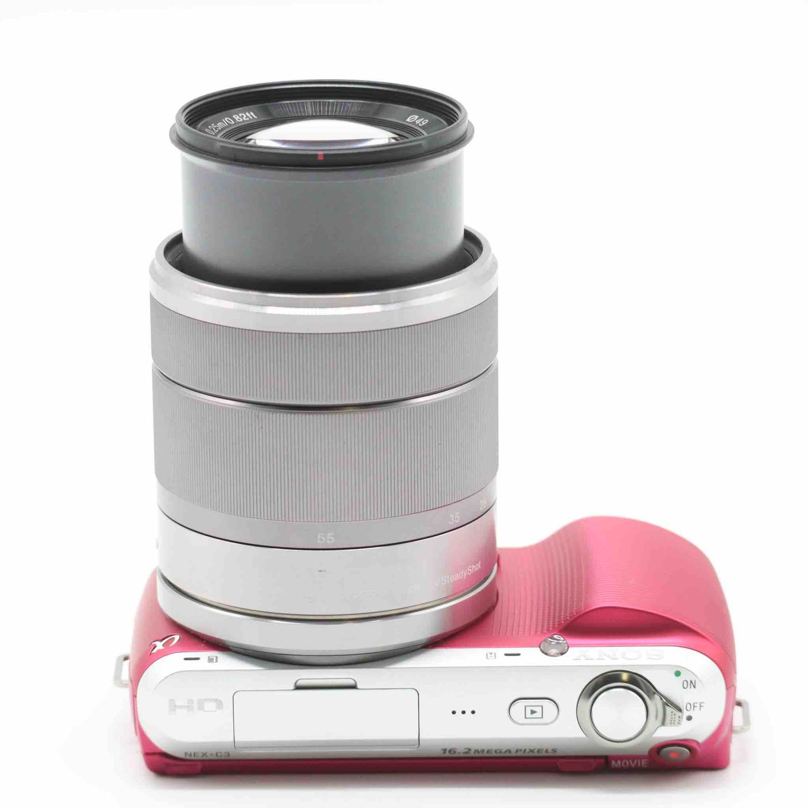 □超美品□ SONY α NEX-C3 ピンク レンズキット E 18-55mm F3.5-5.6