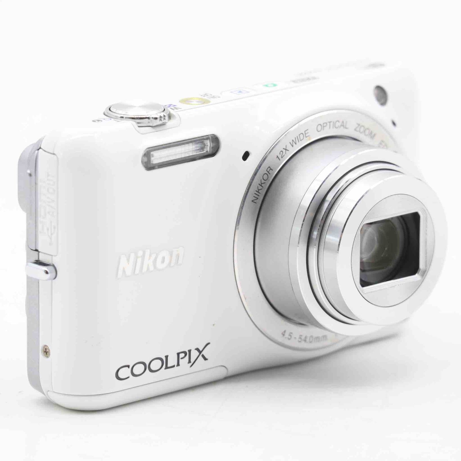 【美品】Nikon COOLPIX S6600 ホワイト □超美品□ Nikon COOLPIX S6600 ホワイト #577 - メルカリ