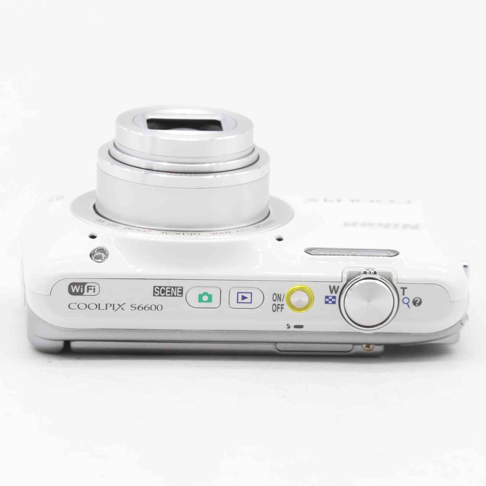 □超美品□ Nikon COOLPIX S6600 ホワイト #577 - メルカリ