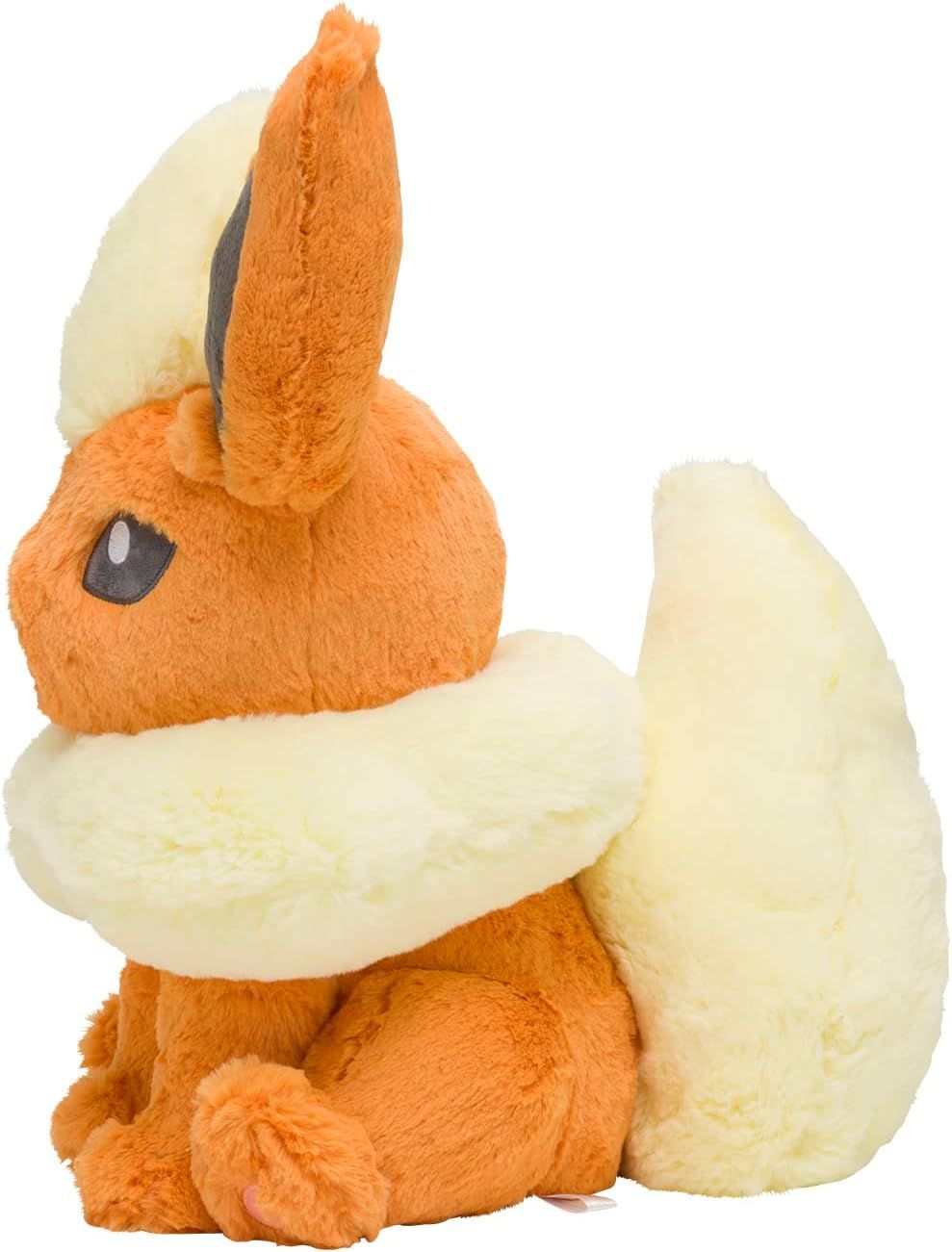 【新品未開封】ポケモンセンターオリジナル　ふわふわ抱きぬいぐるみ　ブースター ポケモンセンターオリジナル ふわふわ抱きぬいぐるみ ブースター 約