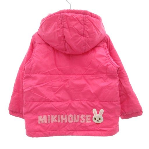 【新品未使用】フード付きキルティングジャケット ピンク ピンクのフード付きキルティングジャケット - メルカリ