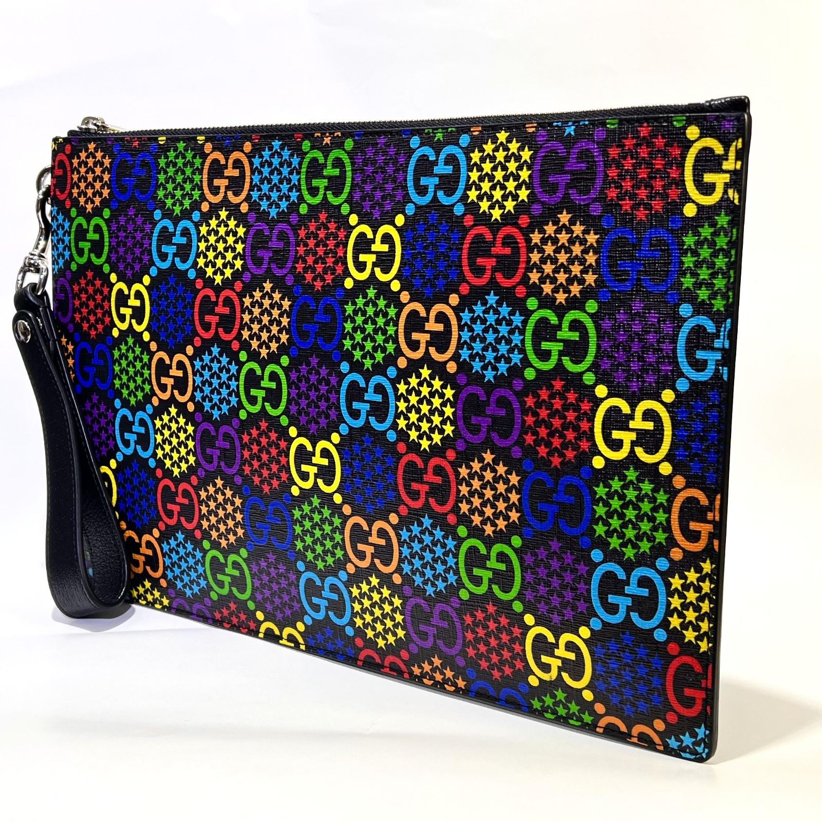 GUCCI グッチ GG サイケデリック クラッチバッグ 601087 マルチカラー