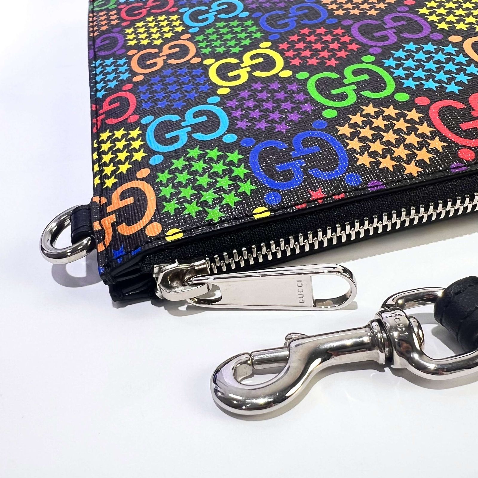 GUCCI グッチ GG サイケデリック クラッチバッグ 601087 マルチカラー