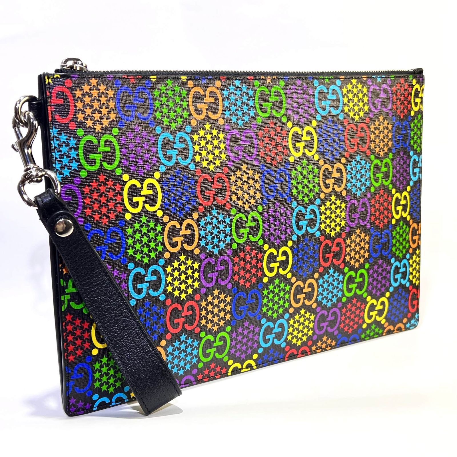 GUCCI グッチ GG サイケデリック クラッチバッグ 601087 マルチカラー