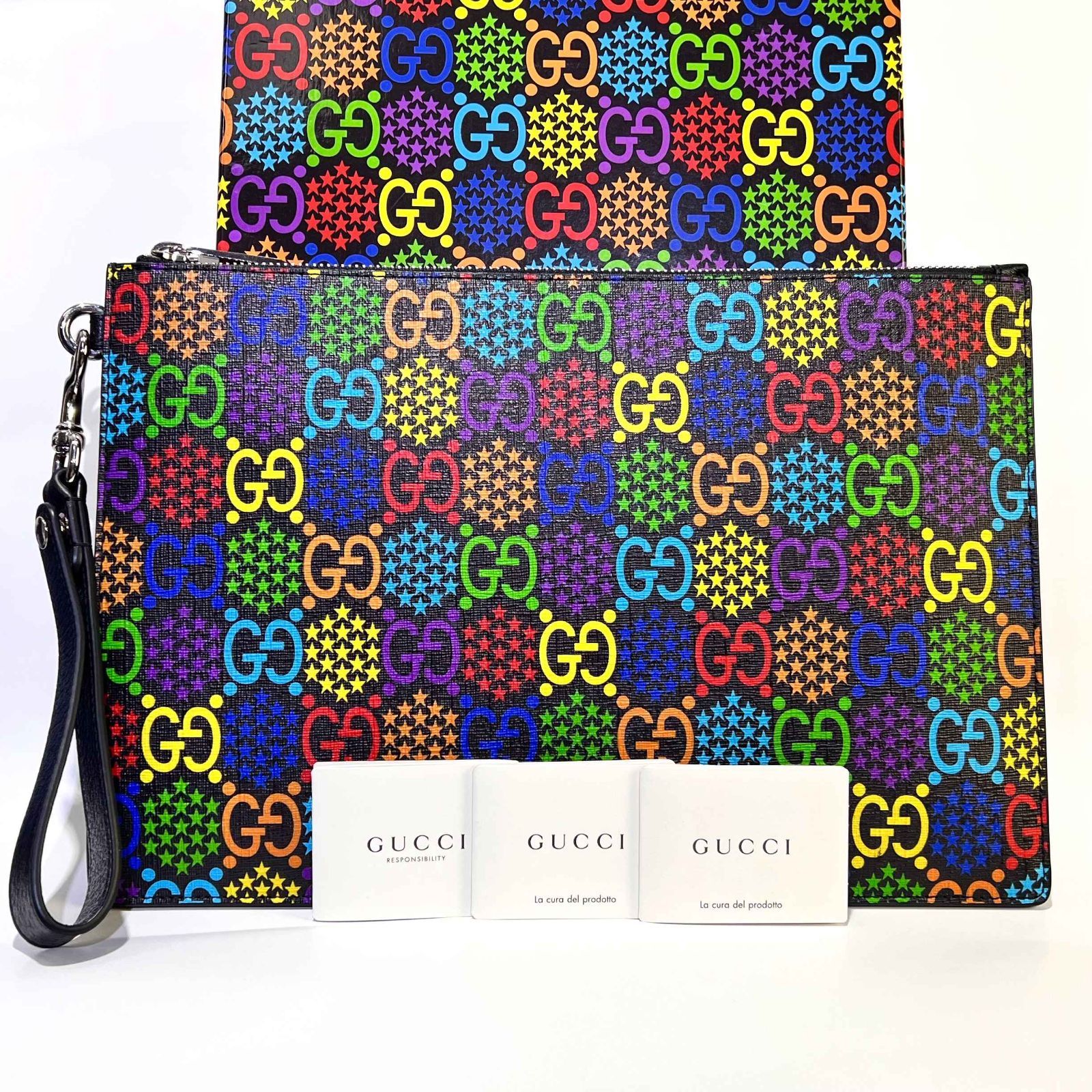 GUCCI グッチ GG サイケデリック クラッチバッグ 公式通販 GUCCI