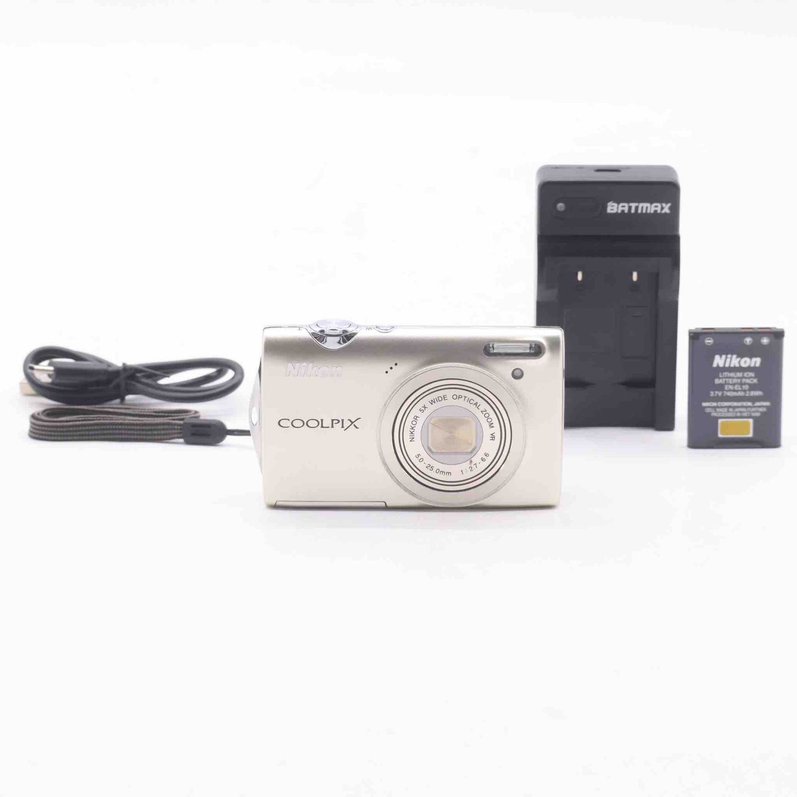 Nikon COOLPIX S5100 ウォームシルバー #151 - メルカリ