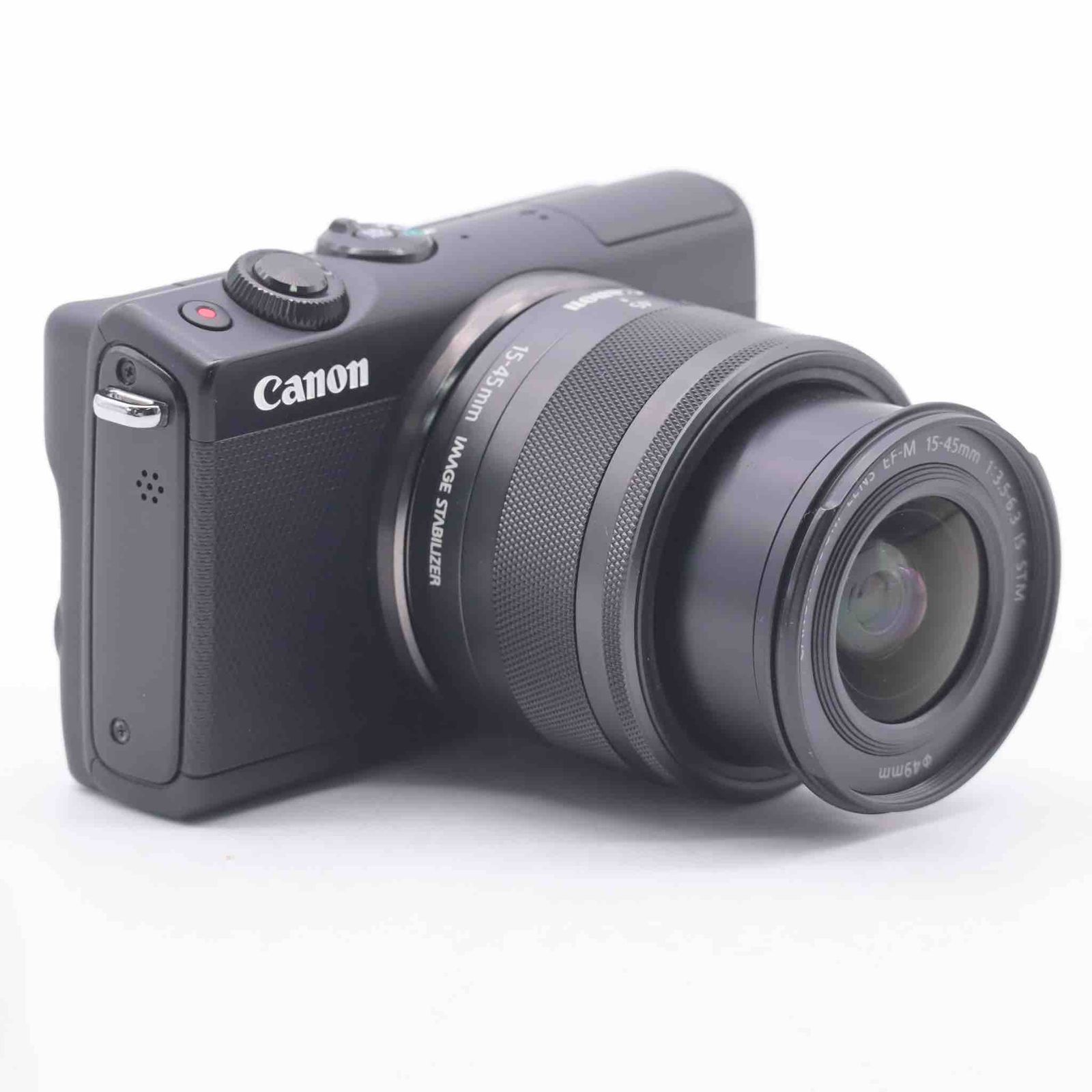 □超美品□ Canon ミラーレス一眼カメラ EOS M100 EF-M15-45 IS STM