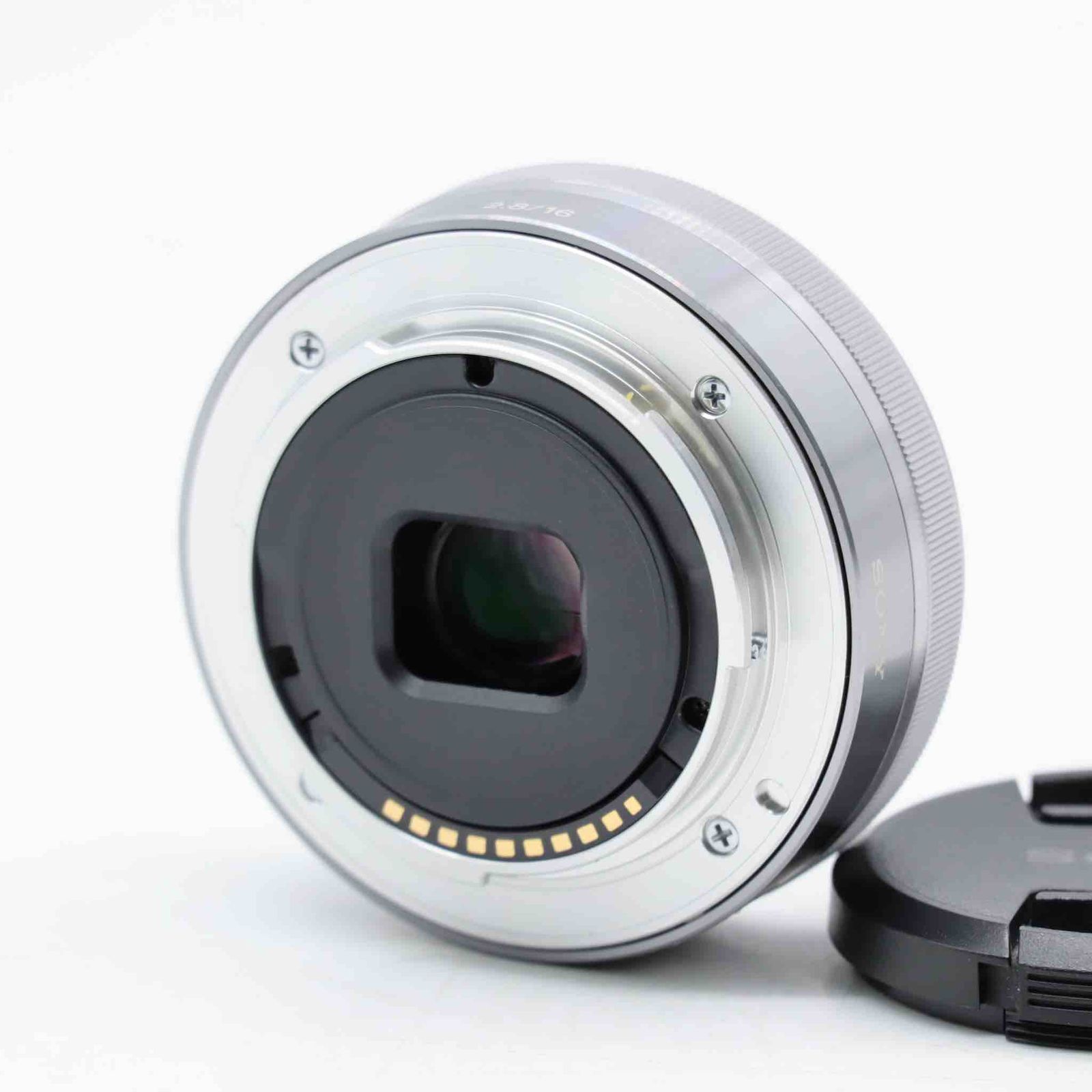 □超美品□ SONY E 16mm F2.8 シルバー ソニー Eマウント用 APS-C専用