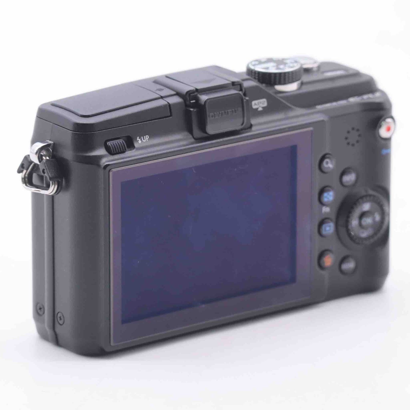 【美品】OLYMPUS E-PL2 ダブルレンズ ブラック バッテリー2個付き オリンパス PEN E-PL2 ブラック #346 Olympus E-PL2 PEN Camera with