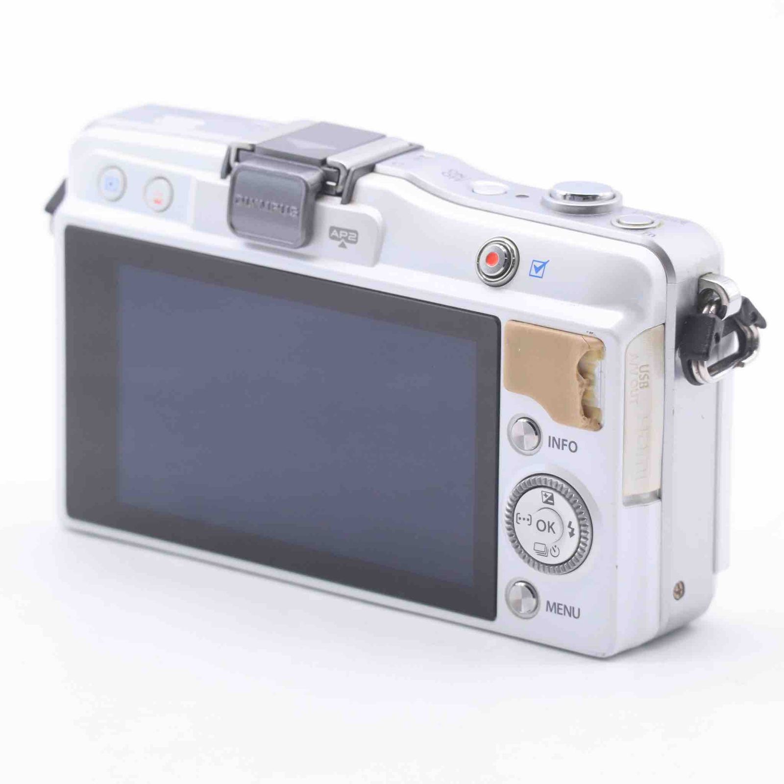 OLYMPUS ミラーレス一眼 PEN mini E-PM2 ボディ ホワイト #79 - メルカリ