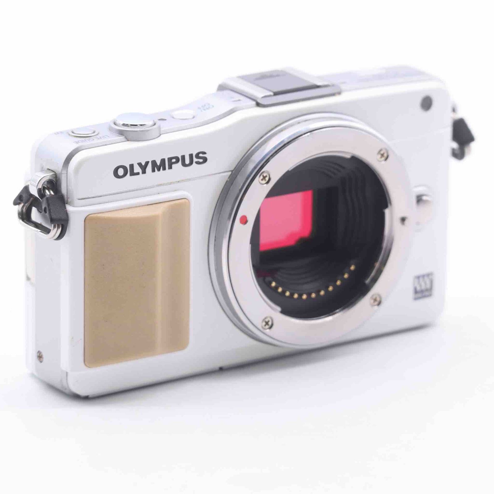 OLYMPUS ミラーレス一眼 PEN mini E-PM2 ボディ ホワイト #79 - メルカリ