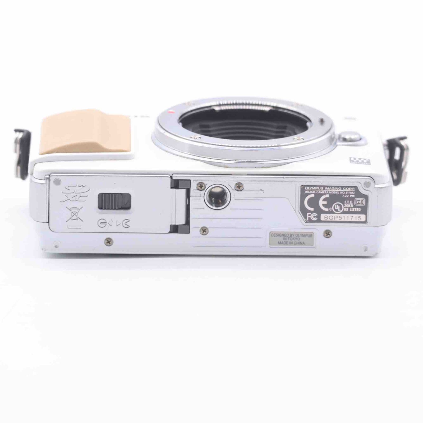 OLYMPUS ミラーレス一眼 PEN mini E-PM2 ボディ ホワイト #79 - メルカリ