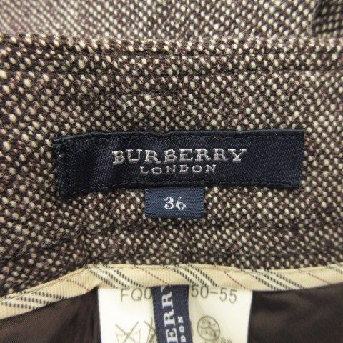 美品 BURBERRY LONDON バーバリー ウール ツィード パンツ 美品 BURBERRY LONDON バーバリーロンドン ウールパンツ ツイード