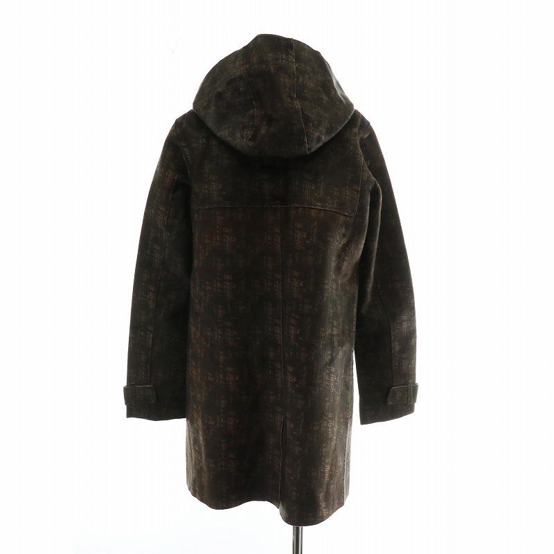 アドルフォドミンゲス ADOLFO DOMINGUEZ フードコート アウター レザー