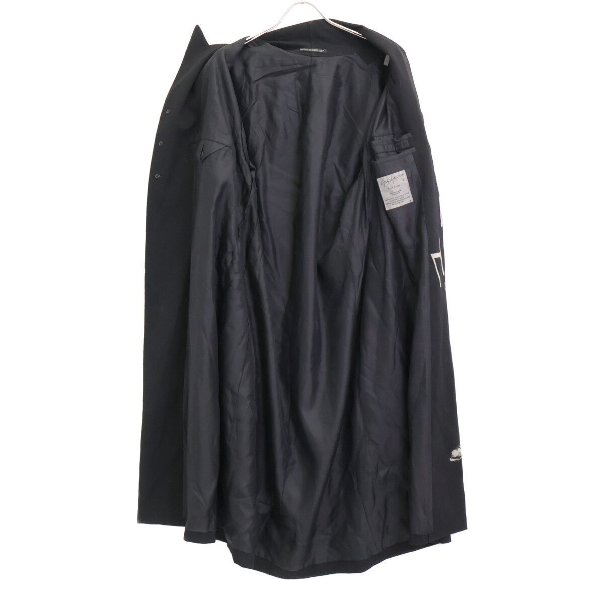 【新品】ヨウジヤマモトプールオム  大判ストール 抜染　ウール ヨウジヤマモト プールオム＞｜世界的モードが手掛けるUSブランドとの