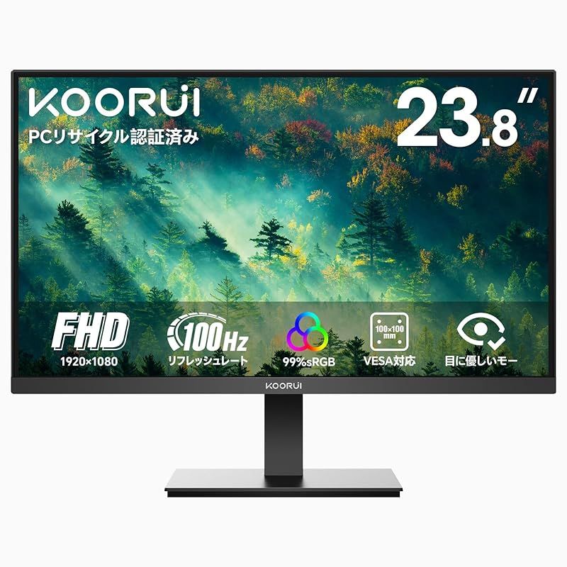 KOORUI ゲーミングモニター 24.5インチ Amazon.co.jp: KOORUI 24E4 ゲーミングモニター 24 インチ フルHD