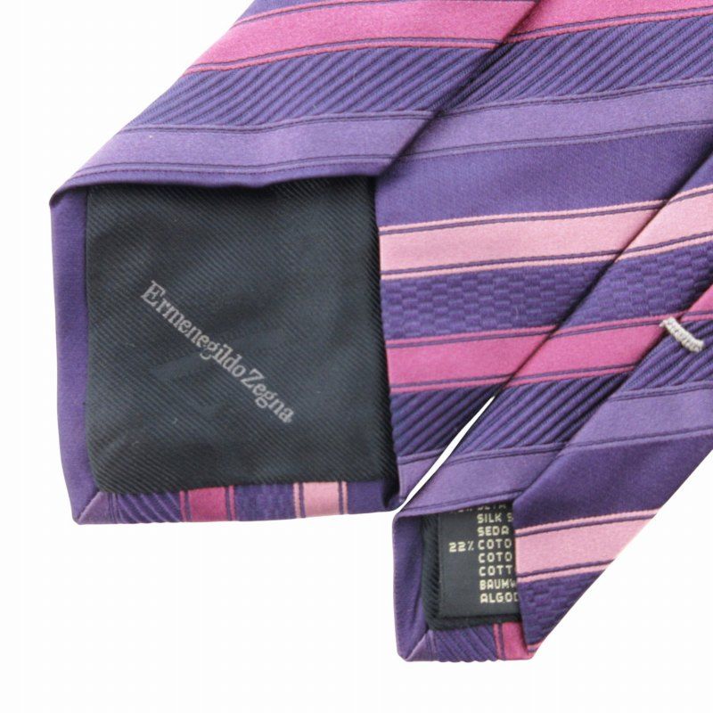 エルメネジルドゼニア Ermenegildo Zegna 美品 ネクタイ カジュアル