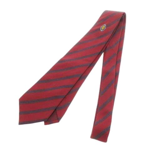 LOEWE ロエベ　ネクタイ　アナグラム 未使用級 LOEWE ロエベ ネクタイ アナグラム総柄 光沢 ワインレッド