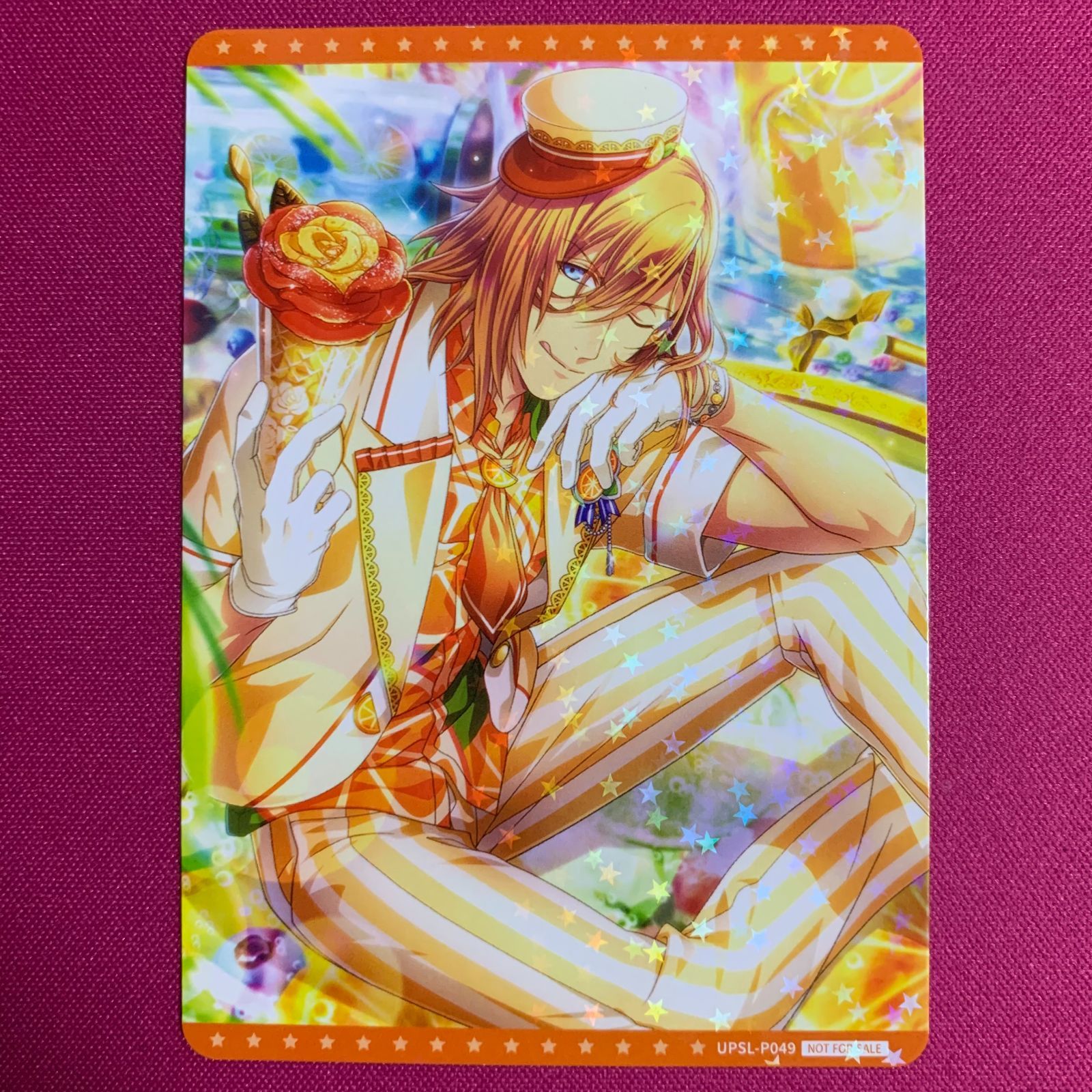 うたプリ BOX購入特典 神宮寺レン ビジュアルコレクションカード うた