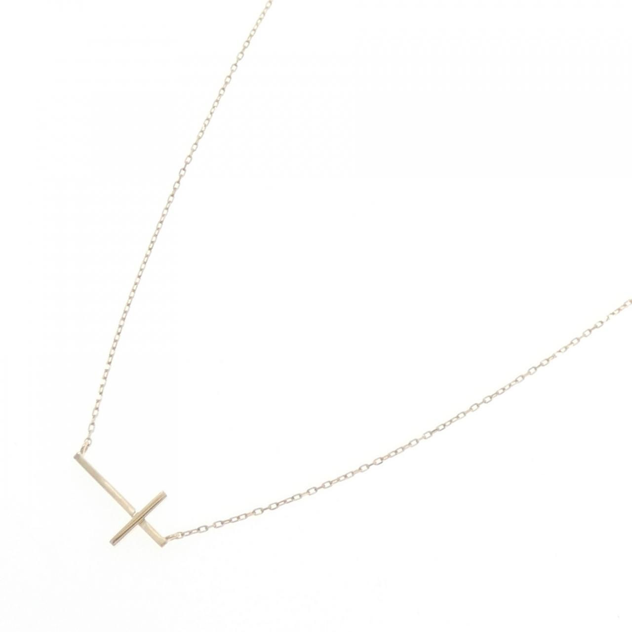 ジュエッテ K10YG クロス ネックレス - メルカリ