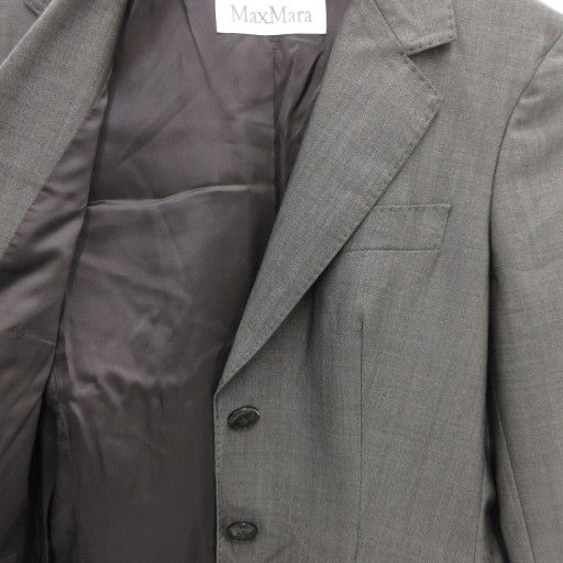 マックスマーラ MAX MARA 白タグ テーラードジャケット ブレザー