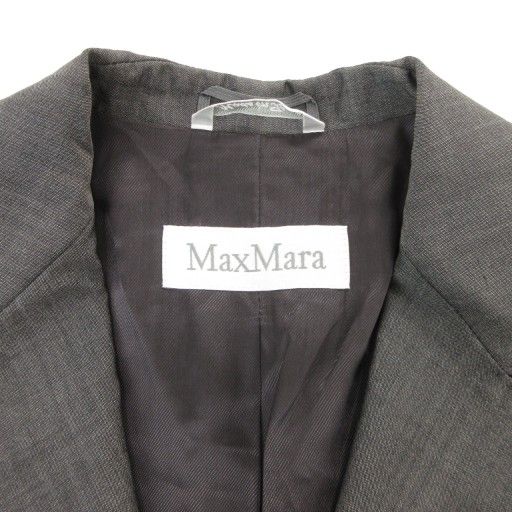 マックスマーラ MAX MARA 白タグ テーラードジャケット ブレザー