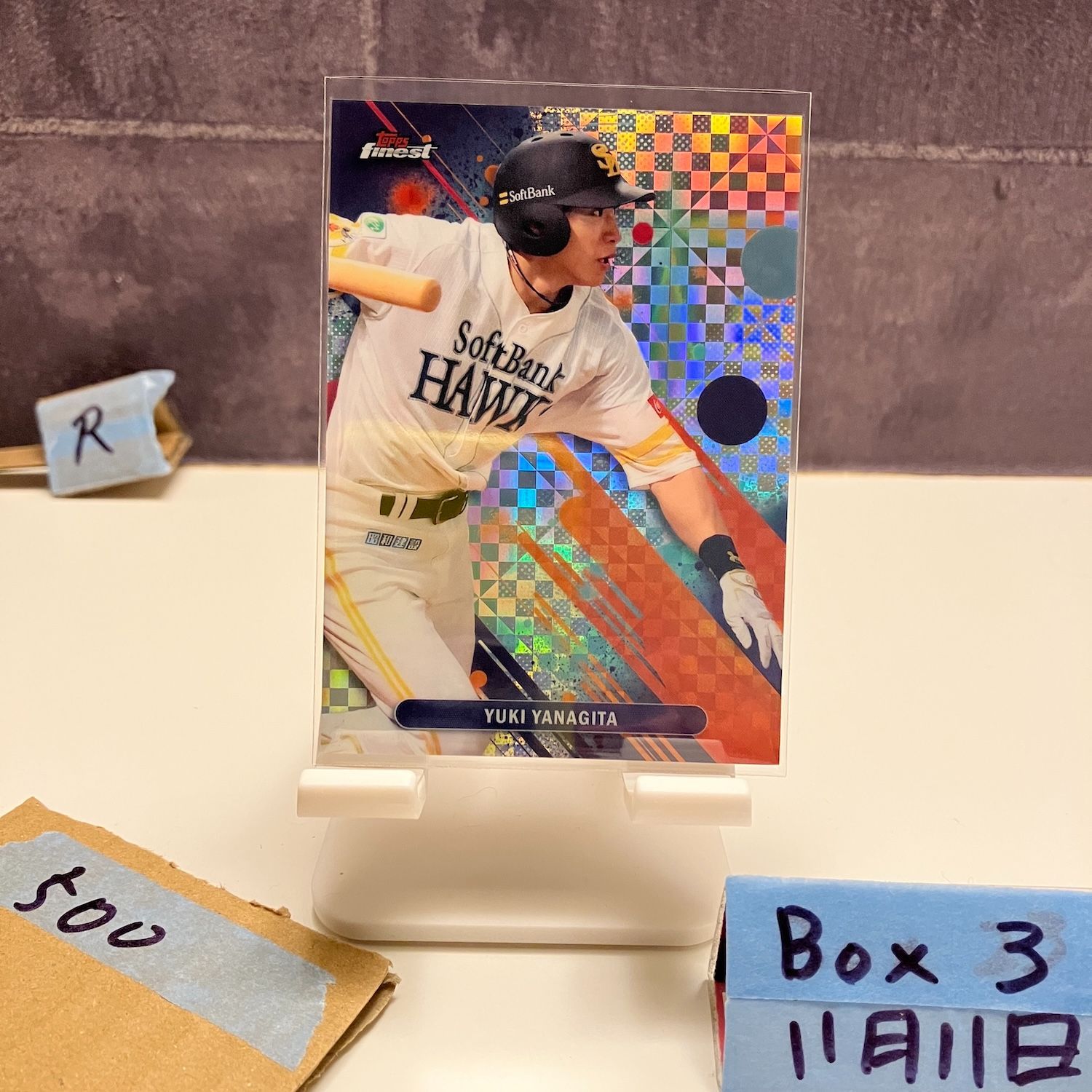 2025 Topps Finest 柳田悠岐 Yuki Yanagita 福岡ソフトバンクホークス