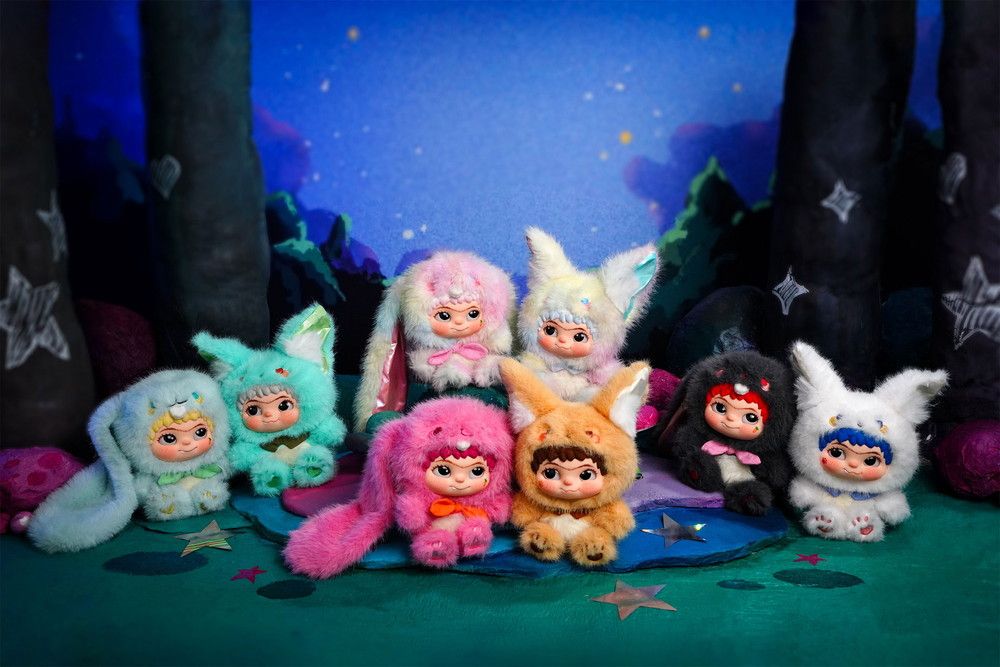 LETSVAN WAKUKU キツネ＆バニー trick or treat（トリック・オア・トリート）シリーズ トレーディングプラッシュ