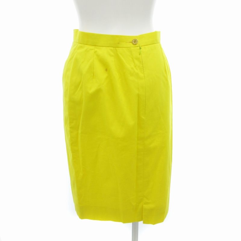 ジバンシィ　ヴィンテージ　セットアップ　スカート　金ボタン　ノーカラージャケット ジバンシィ GIVENCHY ヴィンテージ セットアップ 上下 ジャケット