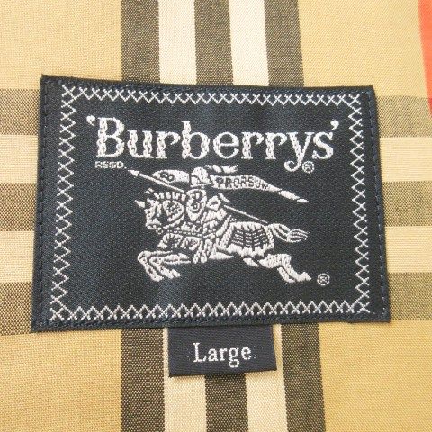 バーバリーズ Burberrys ステンカラージャケット ワンポイント ロゴ