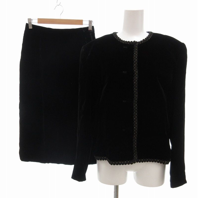 ダックス DAKS DC ヴィンテージ セットアップ スーツ ノーカラー