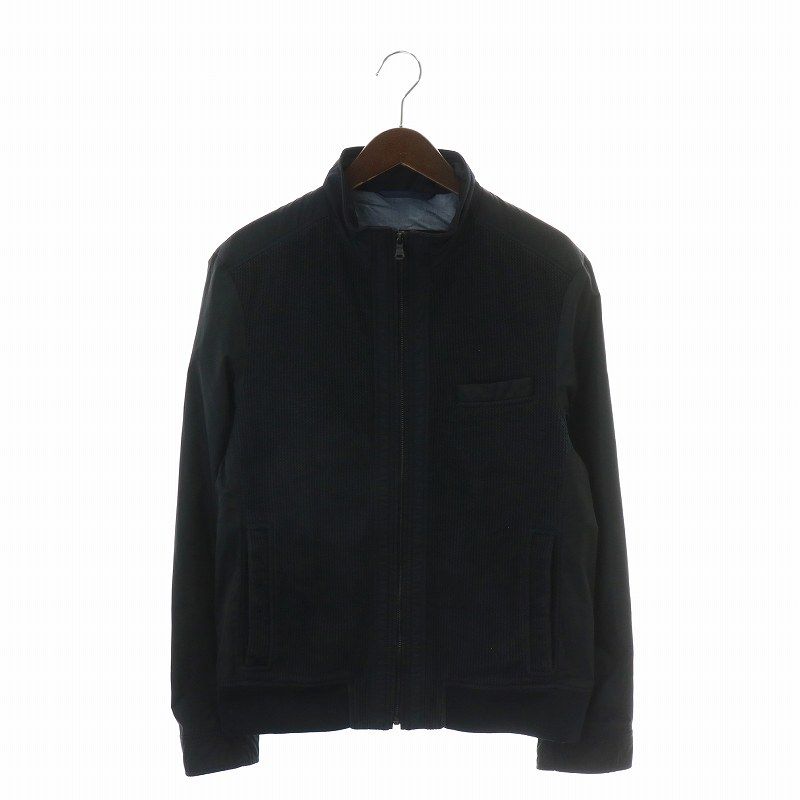 ヒューゴボス HUGO BOSS ジャケット ブルゾン 切り替え スタンドカラー