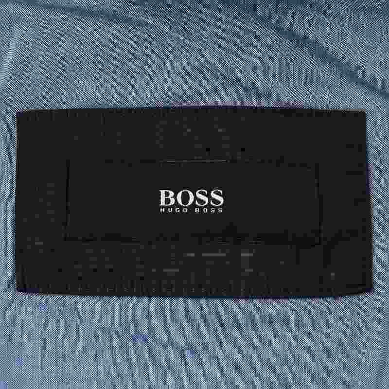 ヒューゴボス HUGO BOSS ジャケット ブルゾン 切り替え スタンドカラー