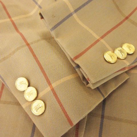 バーバリーズ Burberrys 90'S ヴィンテージ テーラードジャケット 金