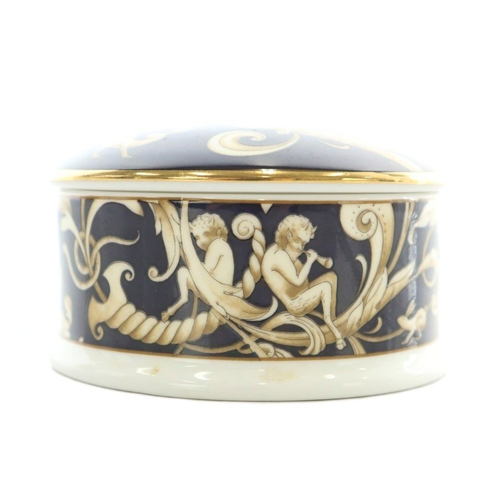 ウェッジウッド WEDGWOOD コーヌコピア 小物入れ インテリア 陶器 総柄