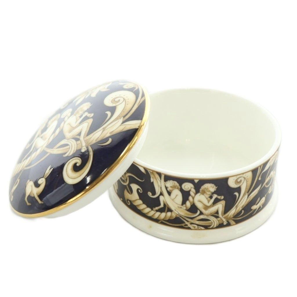ウェッジウッド WEDGWOOD コーヌコピア 小物入れ インテリア 陶器 総柄