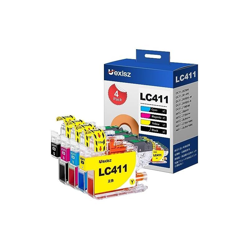 Brother 417XL インクカートリッジ 4色セット brotherインクカートリッジ 417XL 4色セット : ブラザー ブラザー