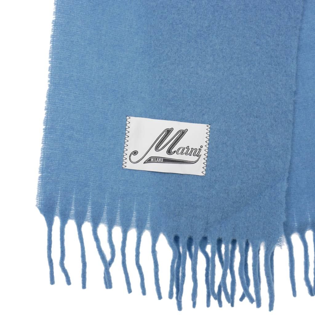 MARNI マルニ アルパカ フリンジマフラー ネイビー マルニ MARNI SCMC0059Y0 UTW918 マフラー SCARF レディース スカーフ
